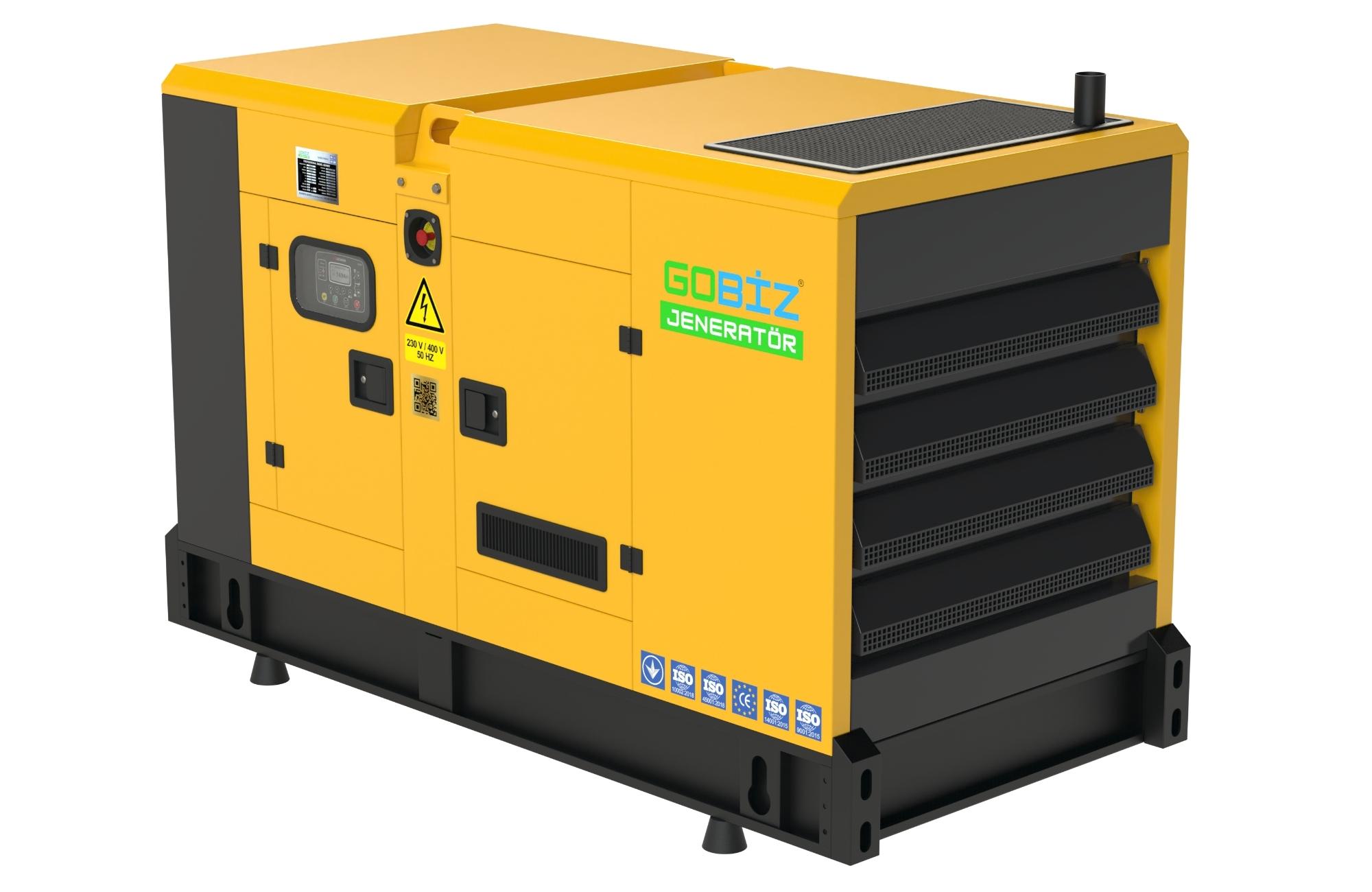 GO-BUSINESS JOHN DEERE 32kVA/25kW DIESELGENERATOR-SÄTZE